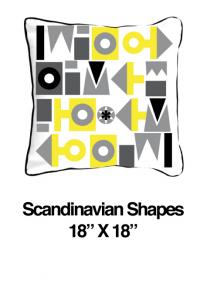 Scandinavian Shapes Yellow (Temporarily Out of Stock)